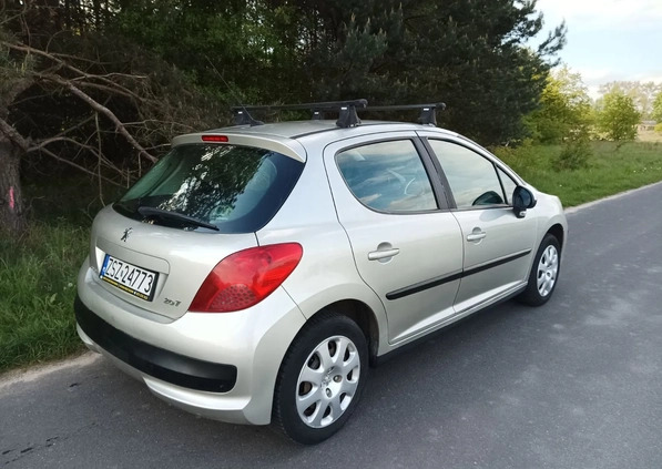 Peugeot 207 cena 7800 przebieg: 320000, rok produkcji 2007 z Sława małe 37